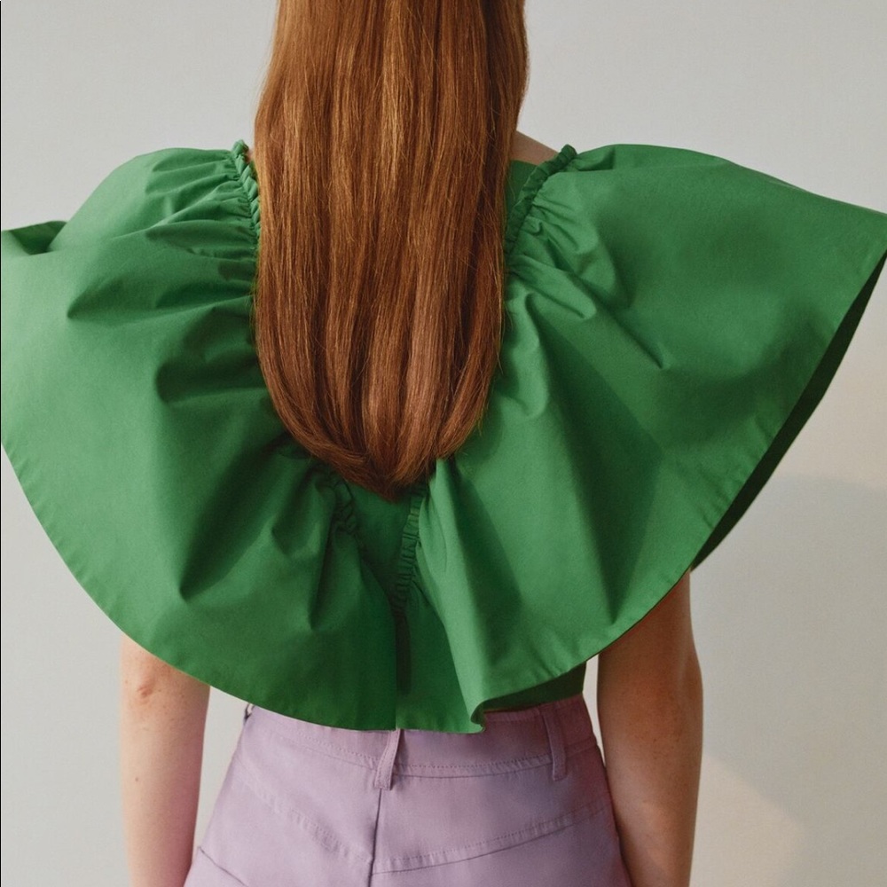 Zara ruffled top - Picture 2 of 4